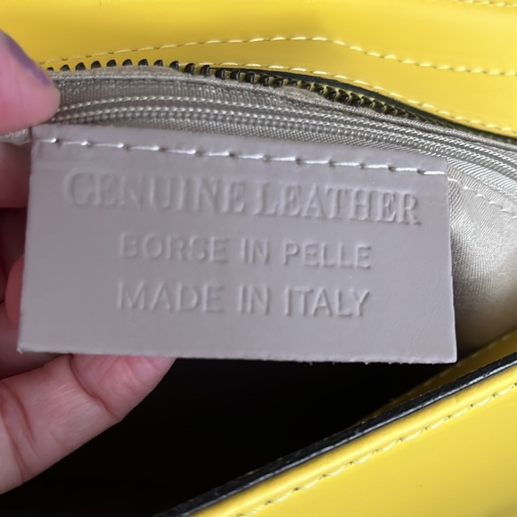 🇮🇹Italian leather & suede satchel w/strap🇮🇹 - Picture 10 of 13